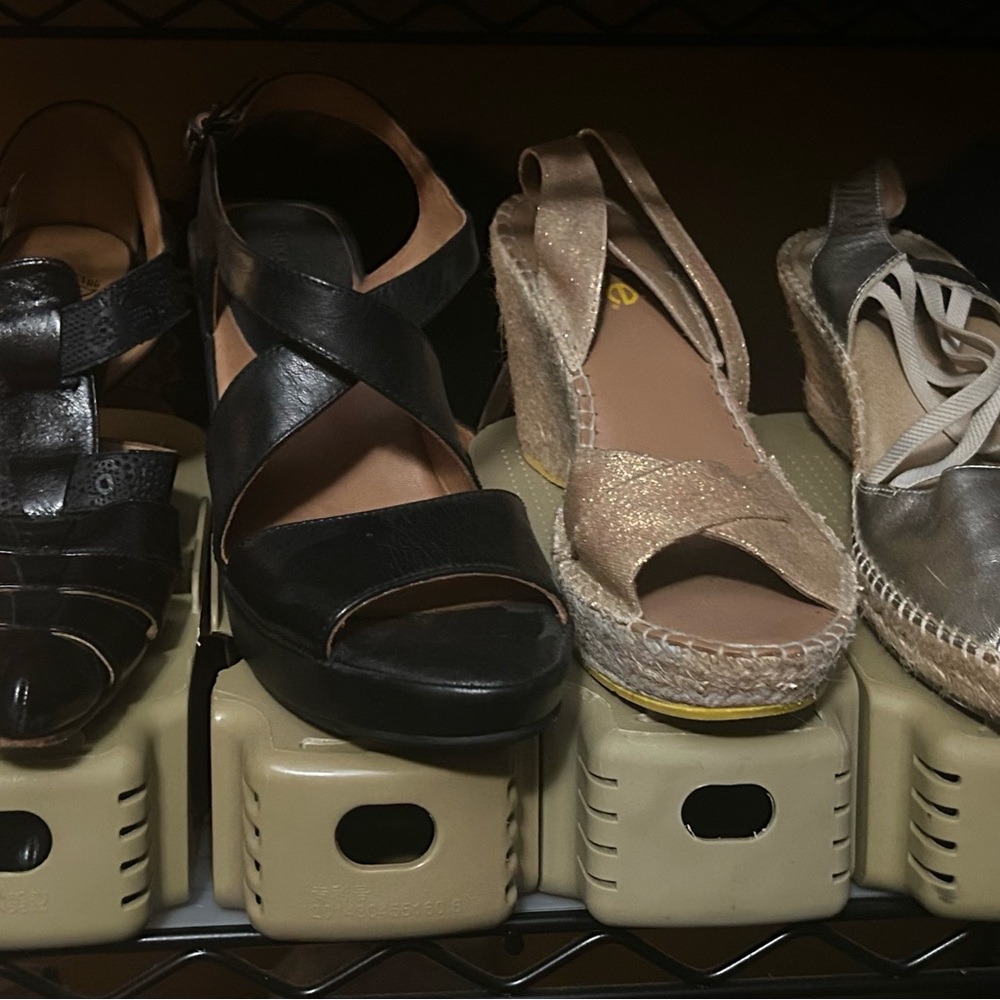 Space Saving Shoe Organizers, set of 20